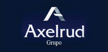 Logotipo Grupo Axelrud - Axelrud Empreendimentos e Importadora Americana Telhas Metálicas.